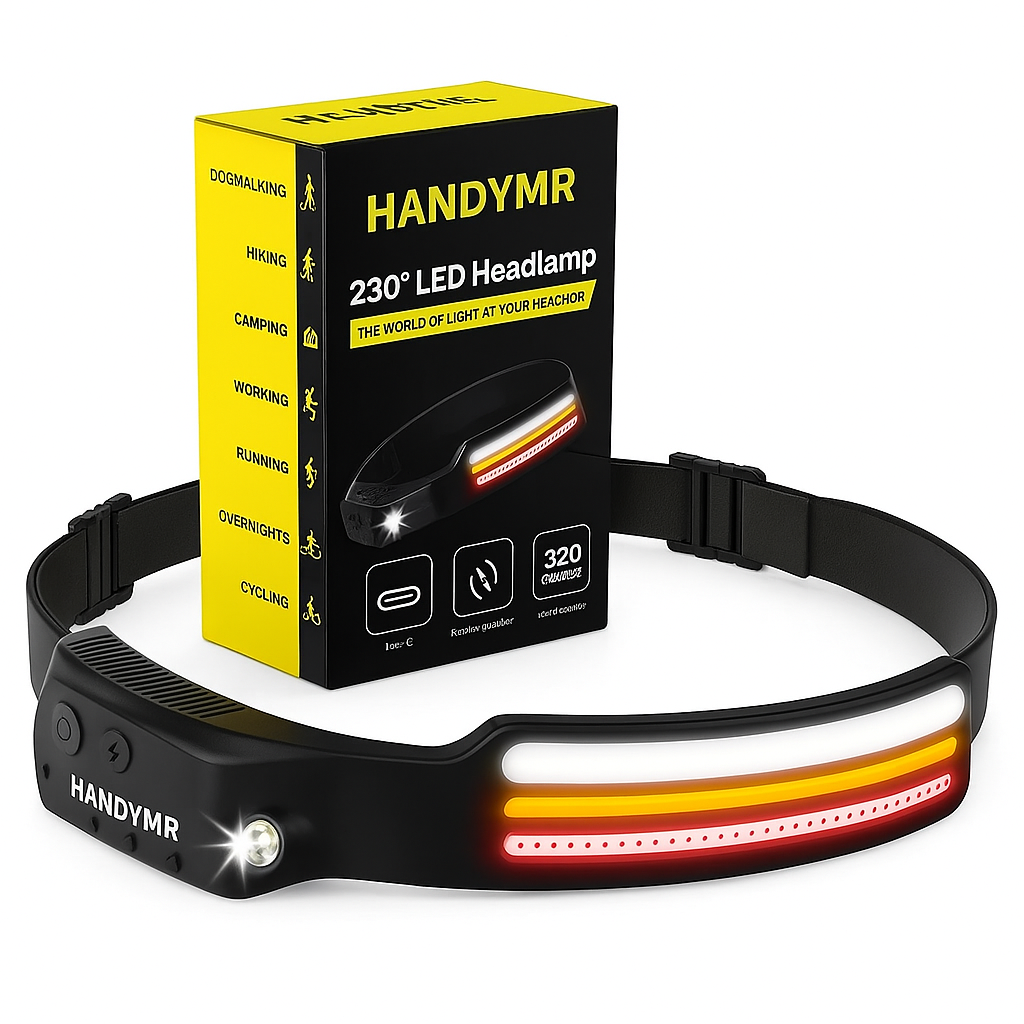 HandyMr™ GlowMate 2025 – Wireless LED Light with Motion Sensor