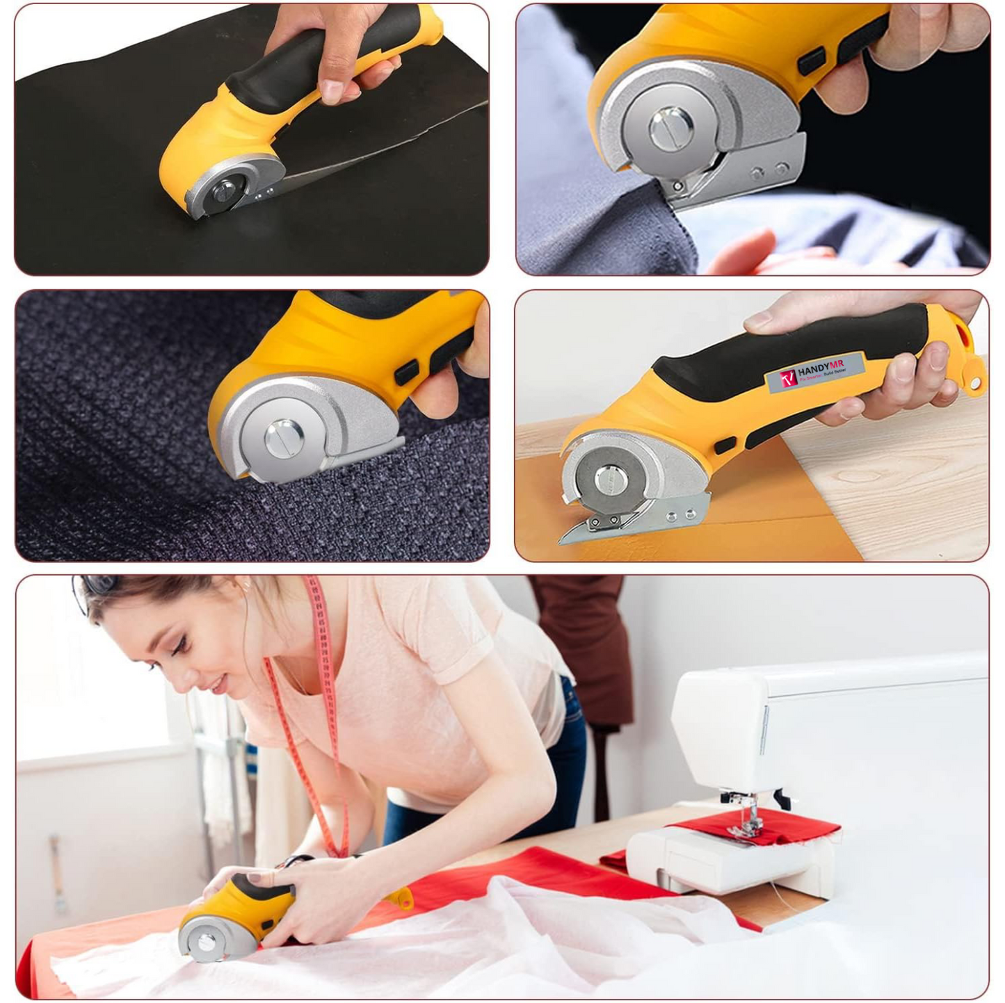 HandyMR™  Next-Gen Cordless Electric Scissors #2025 - Smooth Cuts on Any Material